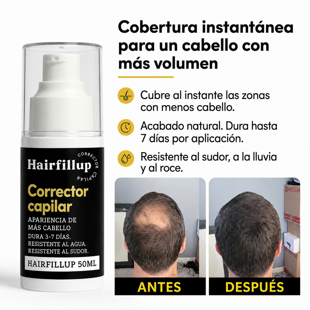 Crema capilar densificante